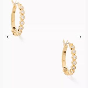 Kate Spade Gold Hoops